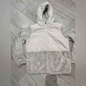 The North Face Kids' Cozy Fleece & Puffer Jacket - Ivory